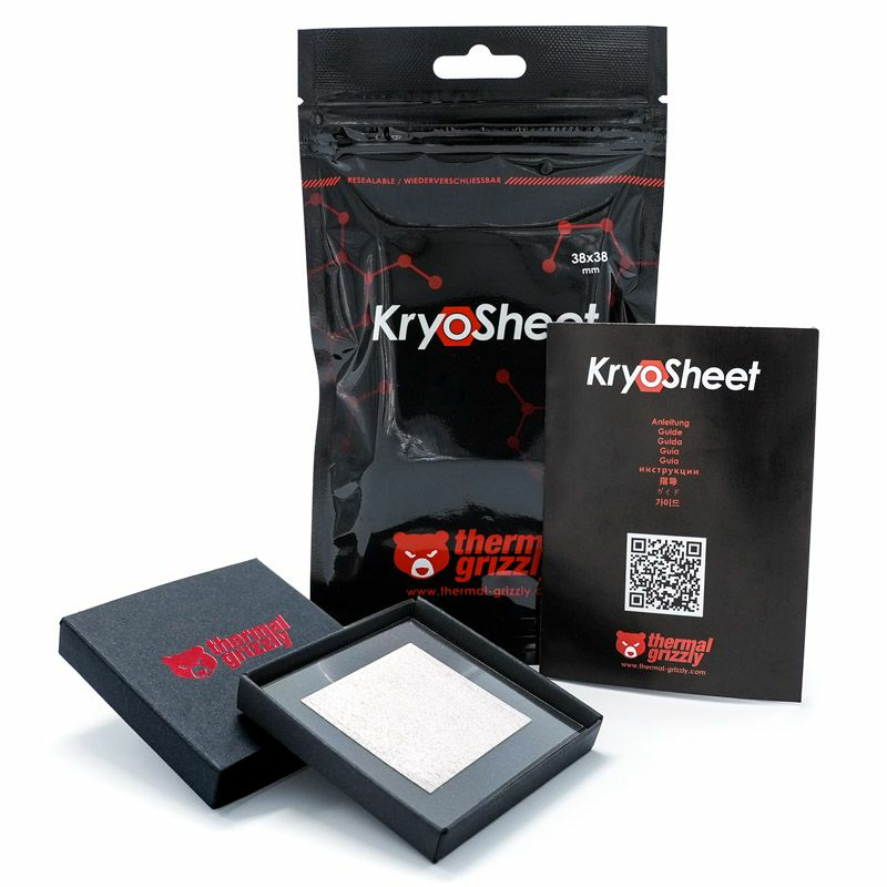Product Image for Thermal Grizzly KryoSheet Thermal Pad - 38 x 38mm
