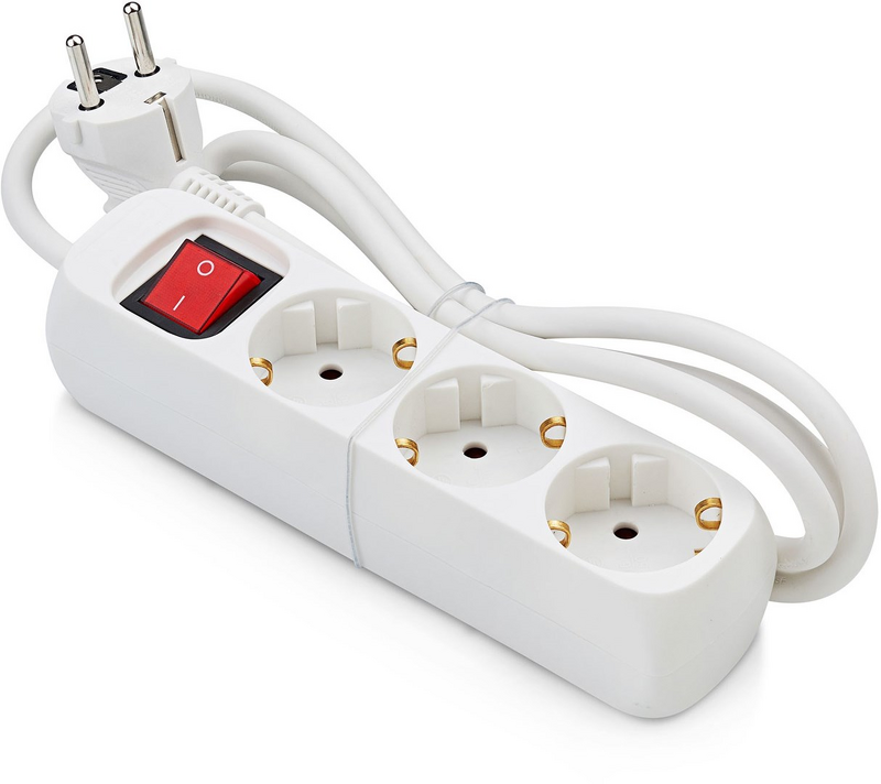 Product Image for Andersson Grenuttag 3x uttag med brytare - 1.5m