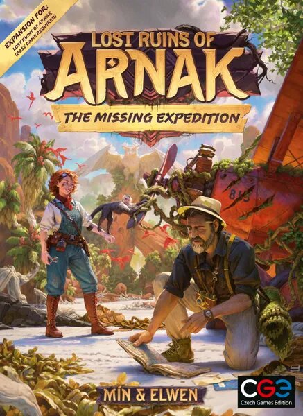 Czech Games Edition Lost Ruins of Arnak Missing Expedition