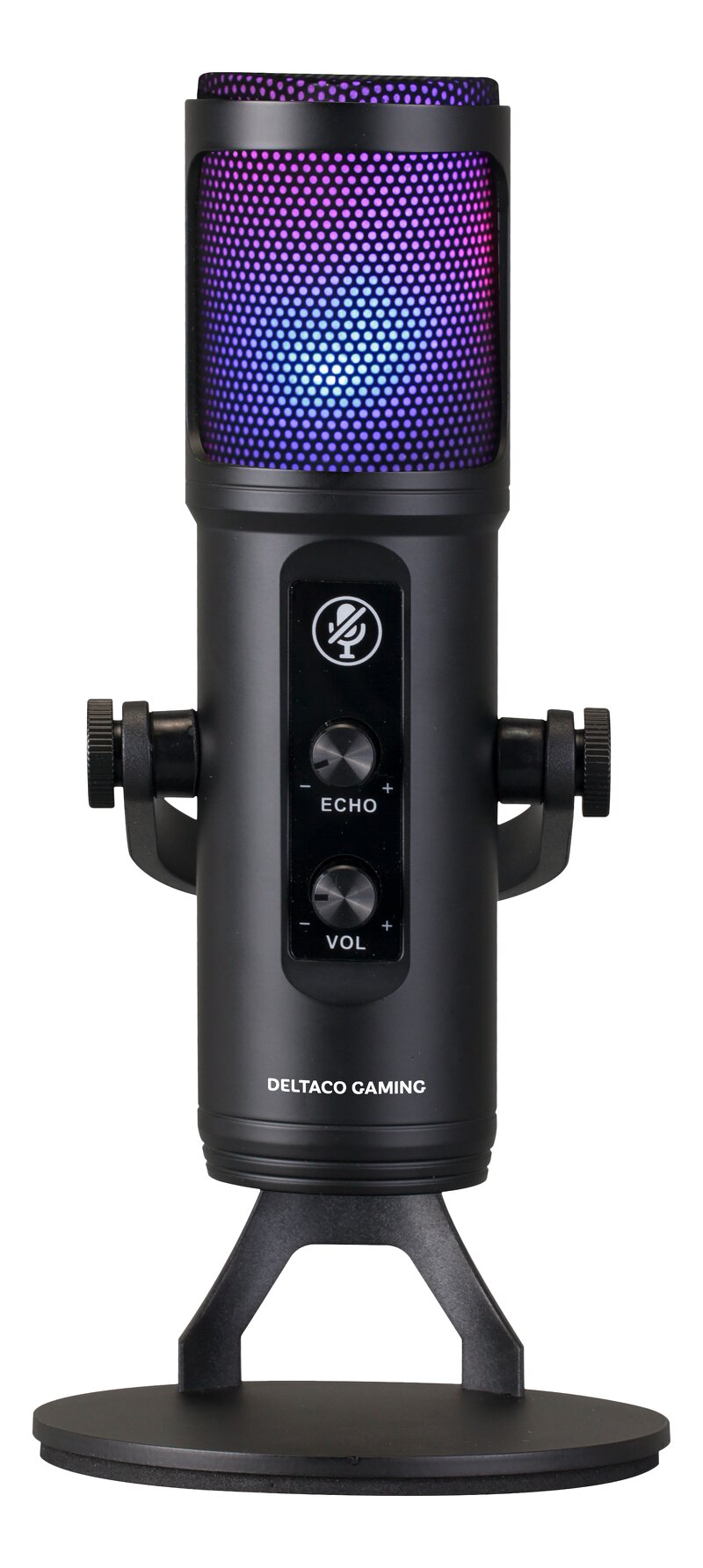 Deltaco Gaming RGB-mikrofon för streaming