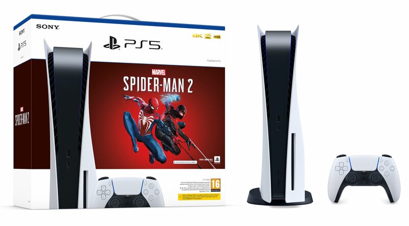 Playstation 5 – Standard + Marvels Spider-Man 2