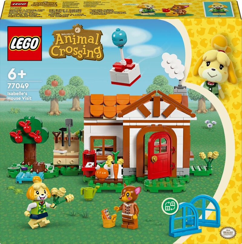Läs mer om LEGO Animal Crossing Isabelles besök 77049