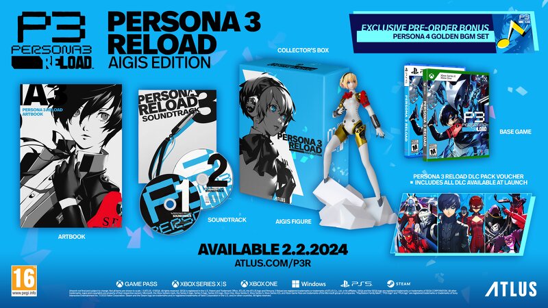 SEGA Persona 3 Reload – Aigis Edition (PS5)