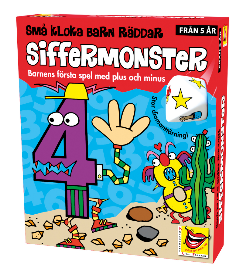 Product Image for Små kloka Siffermonster