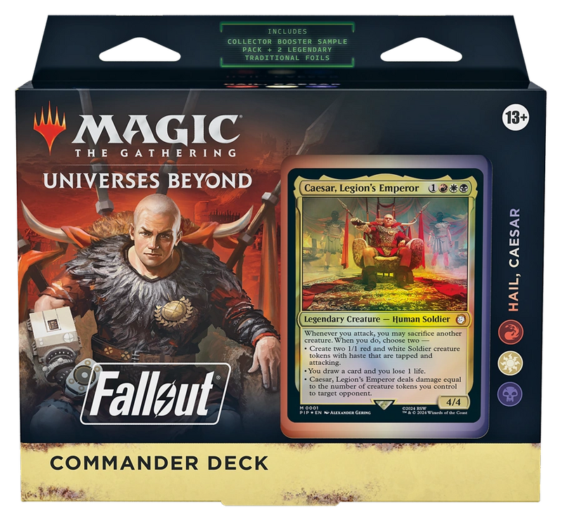Product Image for Magic the Gathering: Fallout Hail Caesar Commander Deck