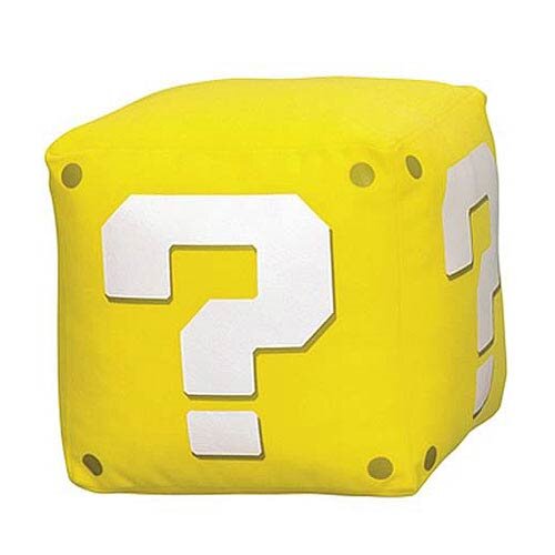1UP Super Mario Plush – Coin Box 12 cm