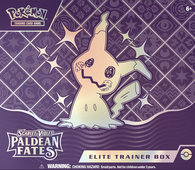 Pokemon Scarlet & Violet 4.5: Paldean Fates Elite Trainer Box