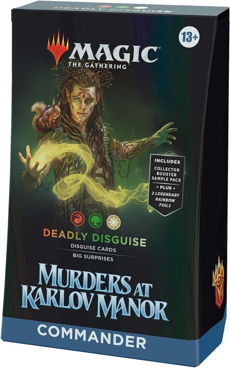 Magic the Gathering: Murders At Karlov Manor Commander Deck Deadly Disguise