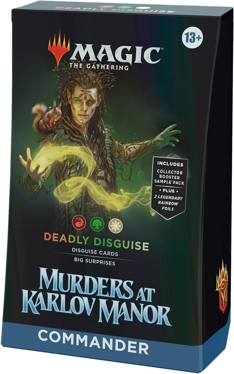 Product Image for Magic the Gathering: Murders At Karlov Manor Commander Deck Deadly Disguise