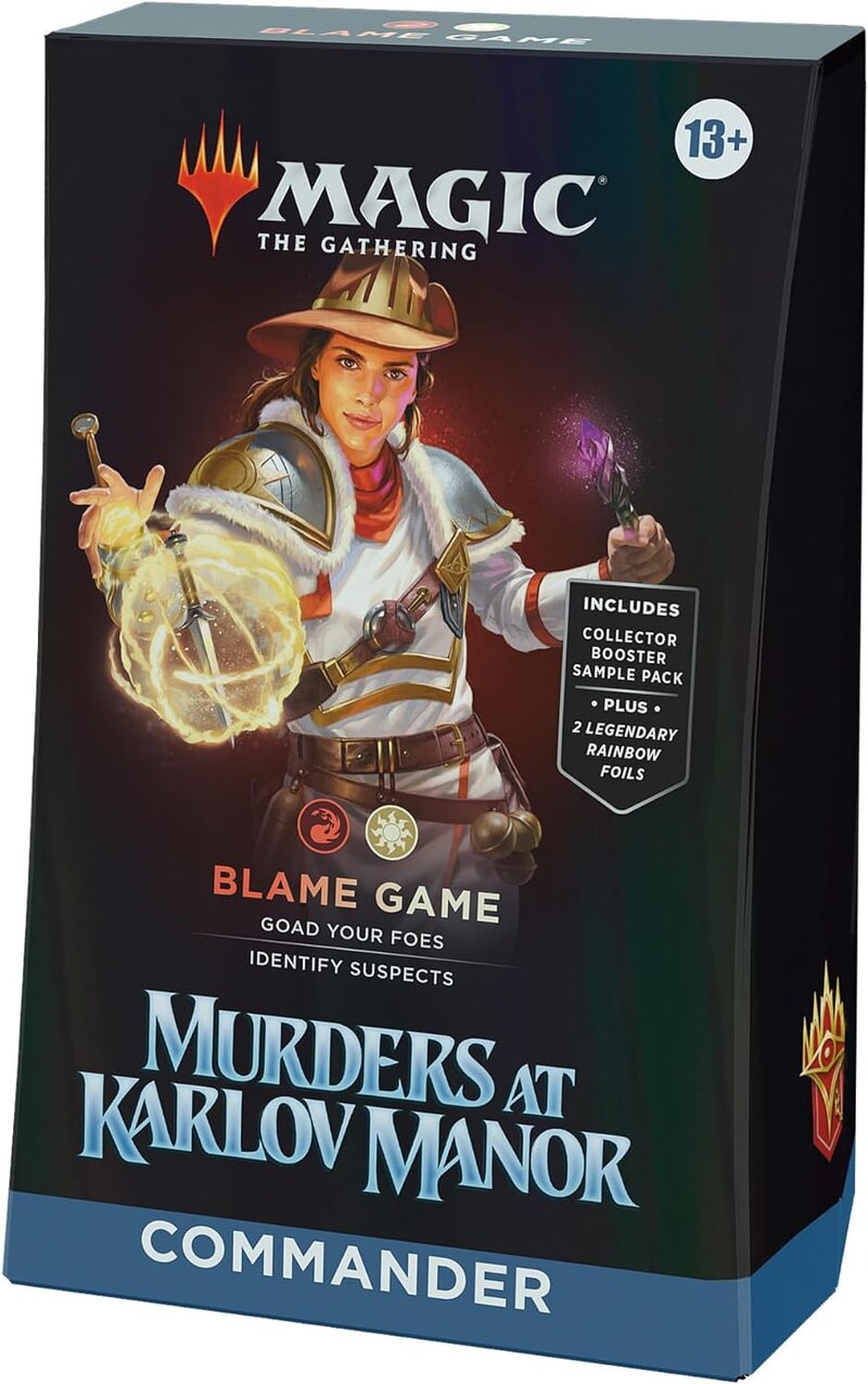 Magic the Gathering: Murders Karlov At Manor Commander Deck Blame Game