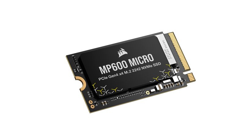 Läs mer om Corsair MP600 MICRO 1TB / Gen4 PCIe x4 / NVMe M.2 2242