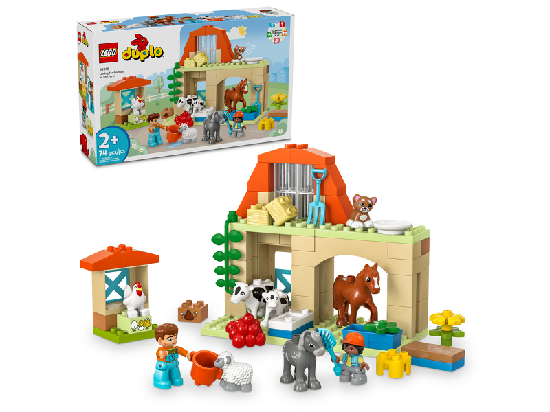 Product Image for LEGO DUPLO Town Sköta om djur på bondgården 10416