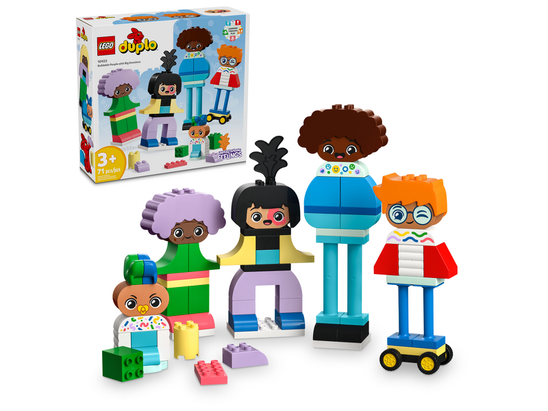 Product Image for LEGO DUPLO Town Byggbara människor med stora känslor 10423