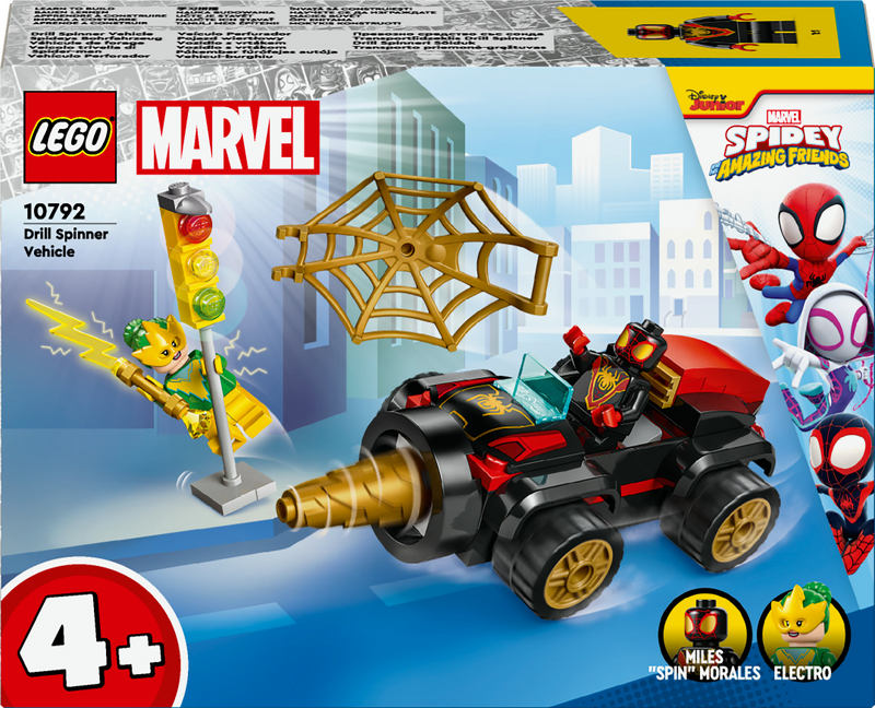 Product Image for LEGO Spidey Drill Spinner 10792