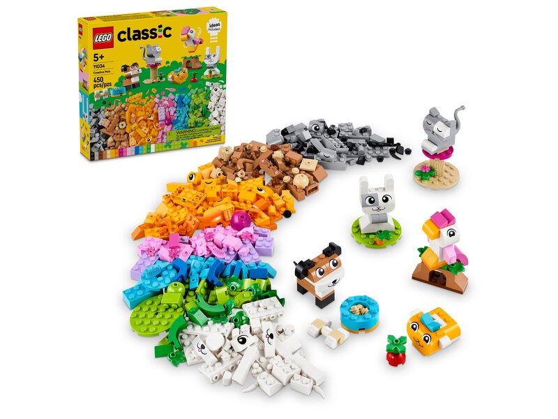 Läs mer om LEGO Classic Kreativa husdjur 11034