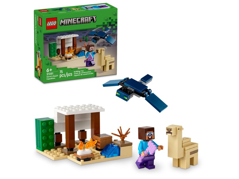 Läs mer om LEGO Minecraft Steves ökenexpedition 21251