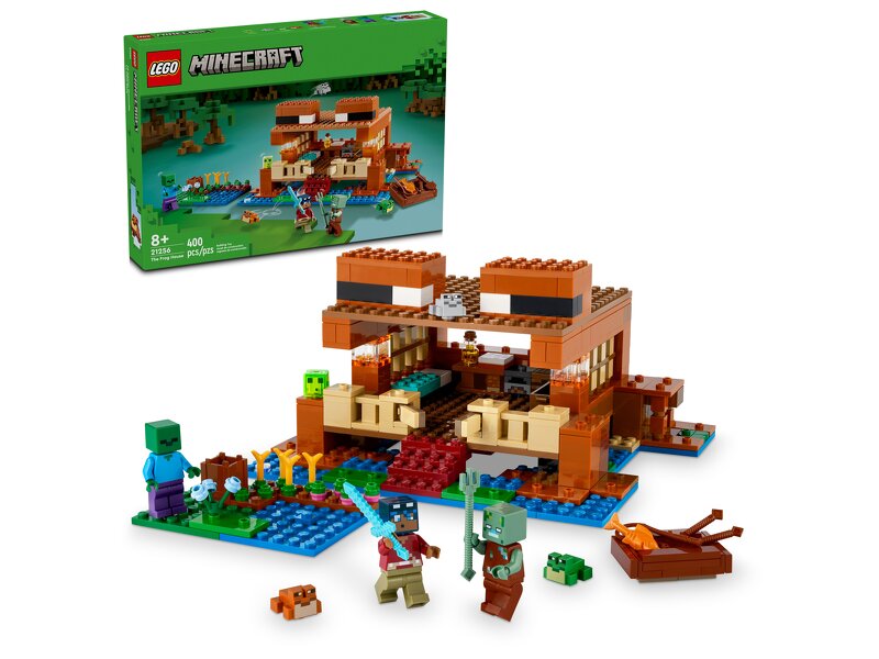 Läs mer om LEGO Minecraft Grodhuset 21256
