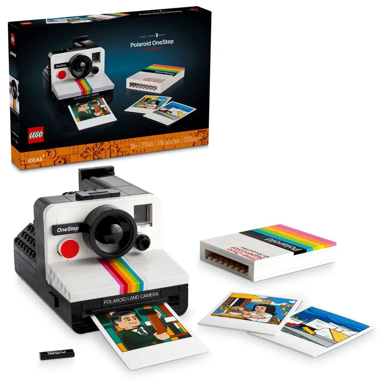 Läs mer om LEGO Ideas Polaroidkamera 21345