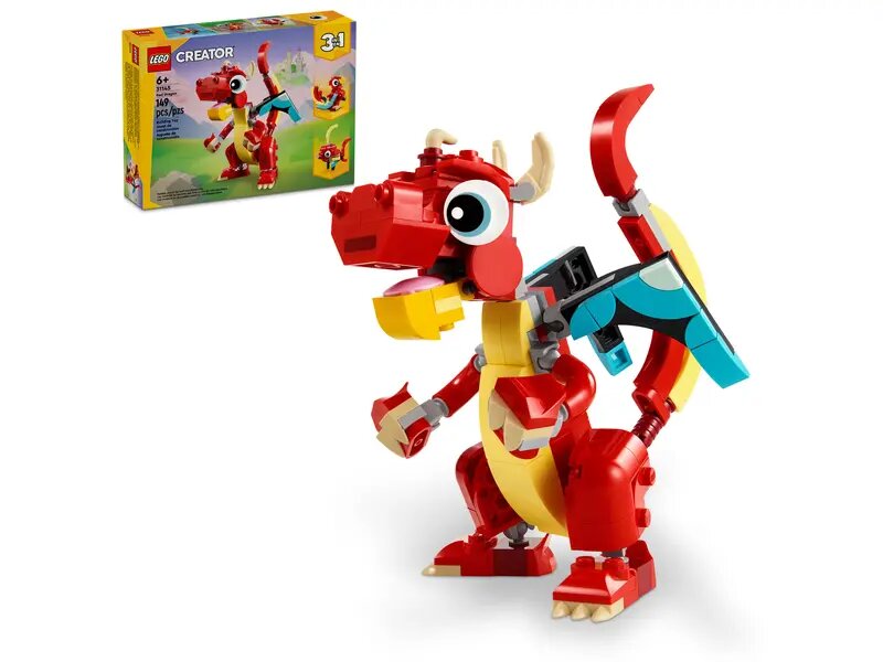 Läs mer om LEGO Creator Röd drake 31145