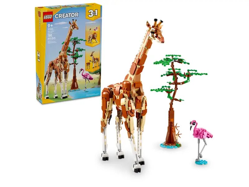 Läs mer om LEGO Creator Vilda safaridjur 31150