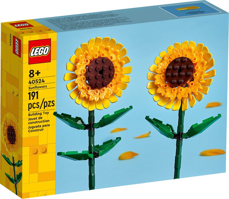 Läs mer om LEGO Botanical Collection Solrosor 40524