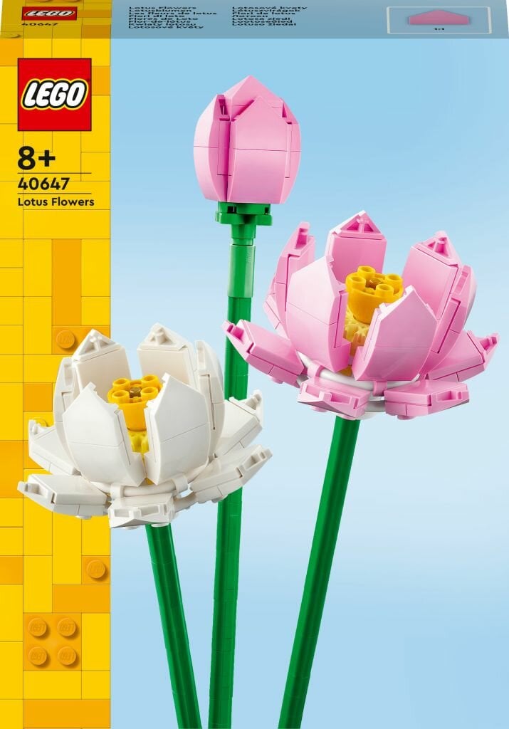 Läs mer om LEGO Botanical Collection Lotusblommor 40647