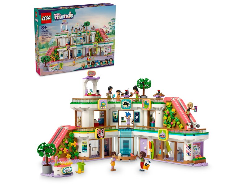 Läs mer om LEGO Friends Heartlake Citys shoppingcenter 42604