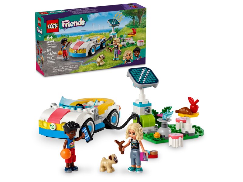 LEGO Friends Elbil och laddstation 42609