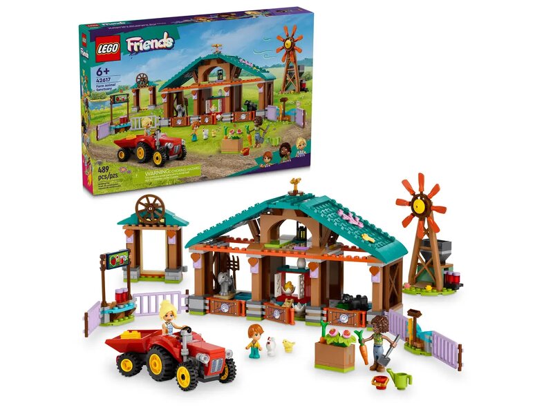 Läs mer om LEGO Friends Bondgårdsdjurens hem 42617