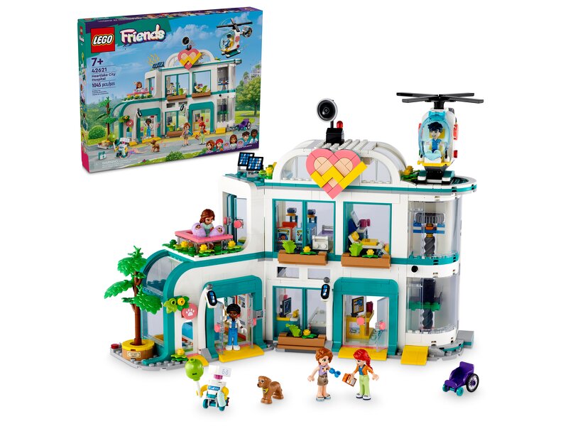 Läs mer om LEGO Friends Heartlake Citys sjukhus 42621