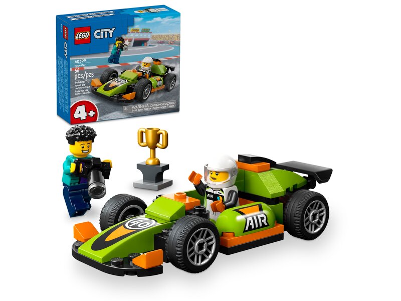 Läs mer om LEGO City Great Vehicles Grön racerbil 60399