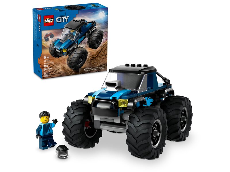 Läs mer om LEGO City Great Vehicles Blå monstertruck 60402