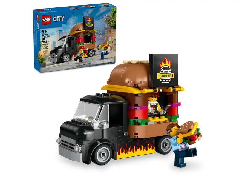 Läs mer om LEGO City Great Vehicles Hamburgerbil 60404