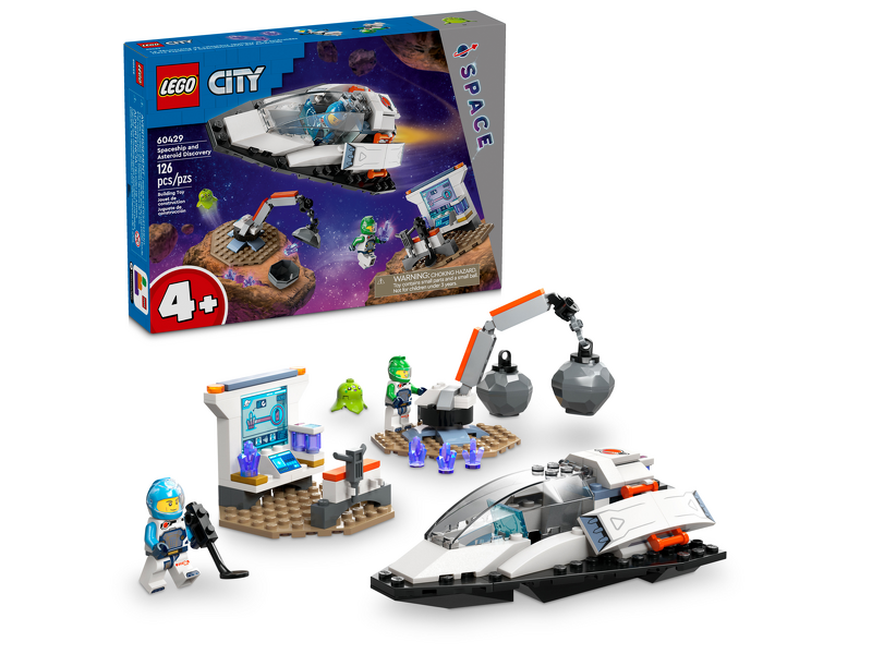 Product Image for LEGO City Space Rymdskepp och asteroidupptäckt 60429