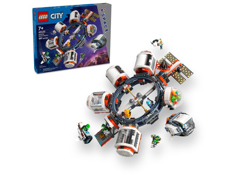 Läs mer om LEGO City Space Modulär rymdstation 60433