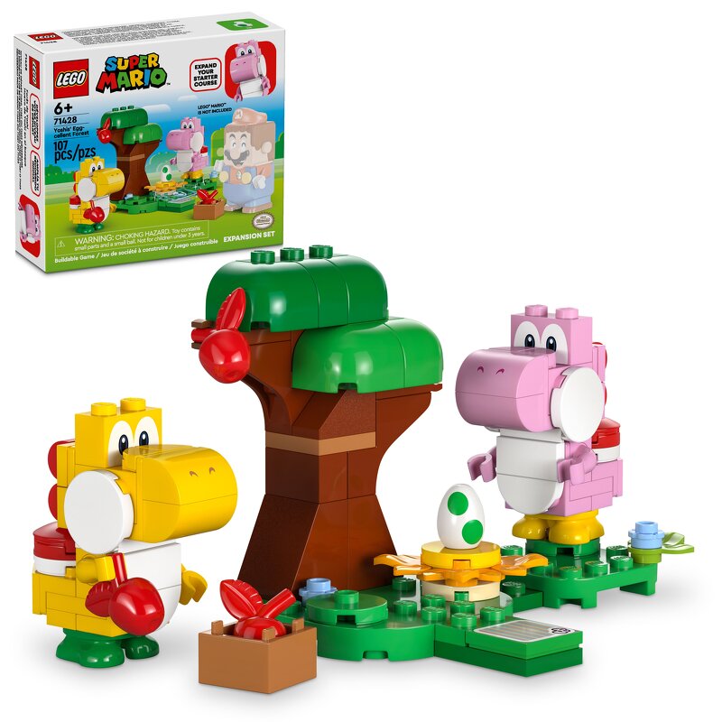 LEGO Super Mario Yoshis äggcellenta skog – Expansionsset 71428