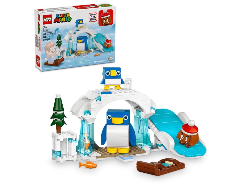 LEGO Super Mario Penguinfamiljens snöäventyr – Expansionsset 71430