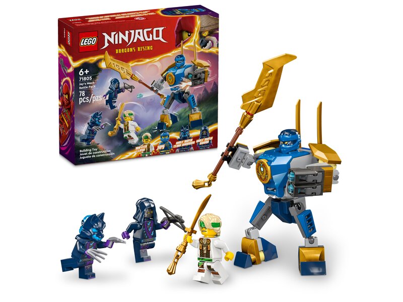 Läs mer om LEGO Ninjago Jays robotstridspack 71805