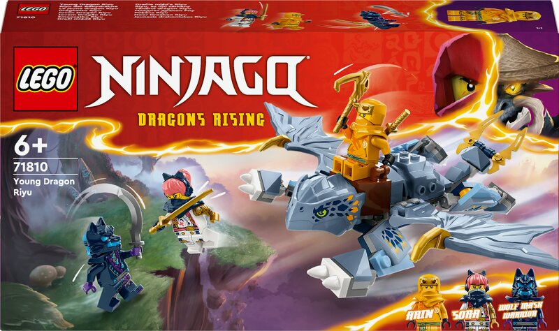Läs mer om LEGO Ninjago Drakungen Riyu 71810