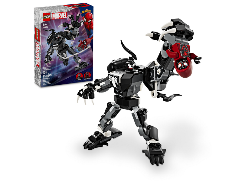 Product Image for LEGO Super Heroes Marvel Venom Mech Armor vs. Miles Morales 76276