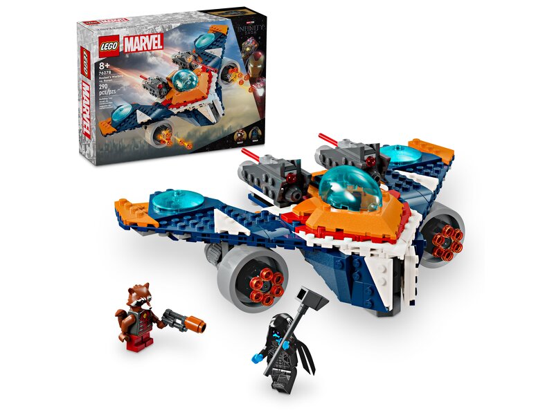 LEGO Super Heroes Marvel Rocket’s Warbird vs. Ronan 76278