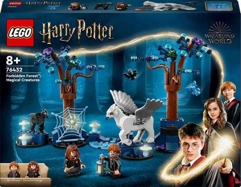 Läs mer om LEGO Harry Potter Den förbjudna skogen: Magiska varelser 76432