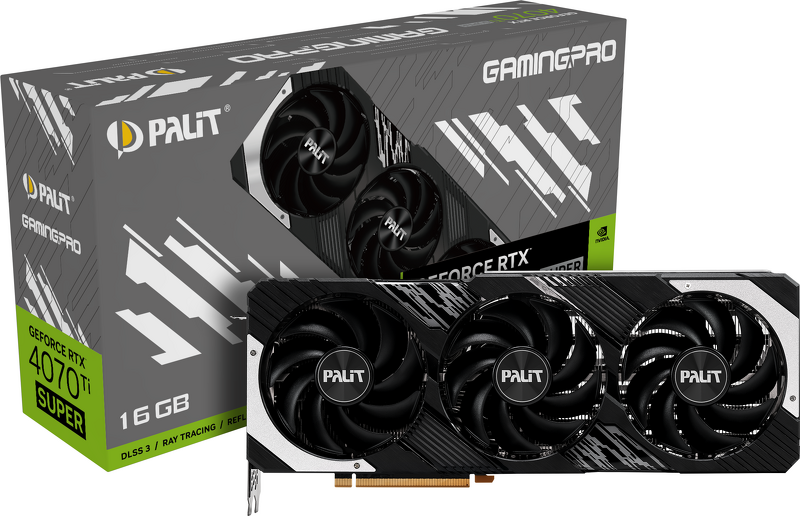 Product Image for Palit RTX 4070 Ti Super GamingPro 16GB