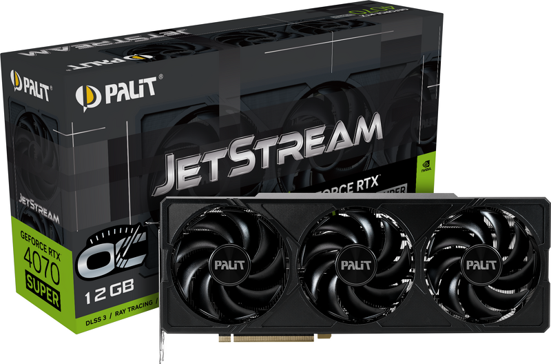 Product Image for Palit RTX 4070 Super JetStream OC 12GB