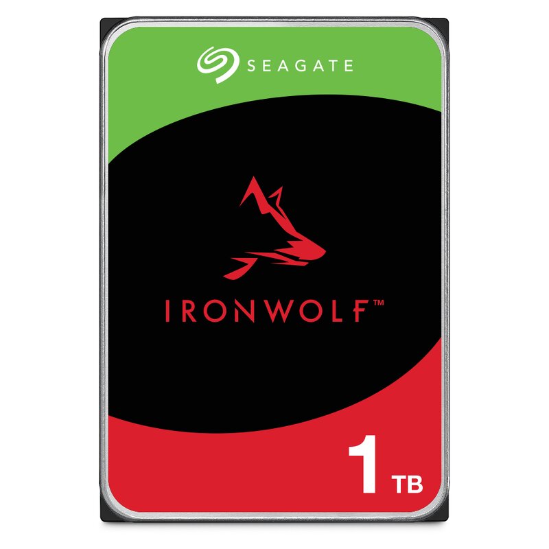 Seagate IronWolf 1TB / 256MB / 5400 RPM / ST1000VN008