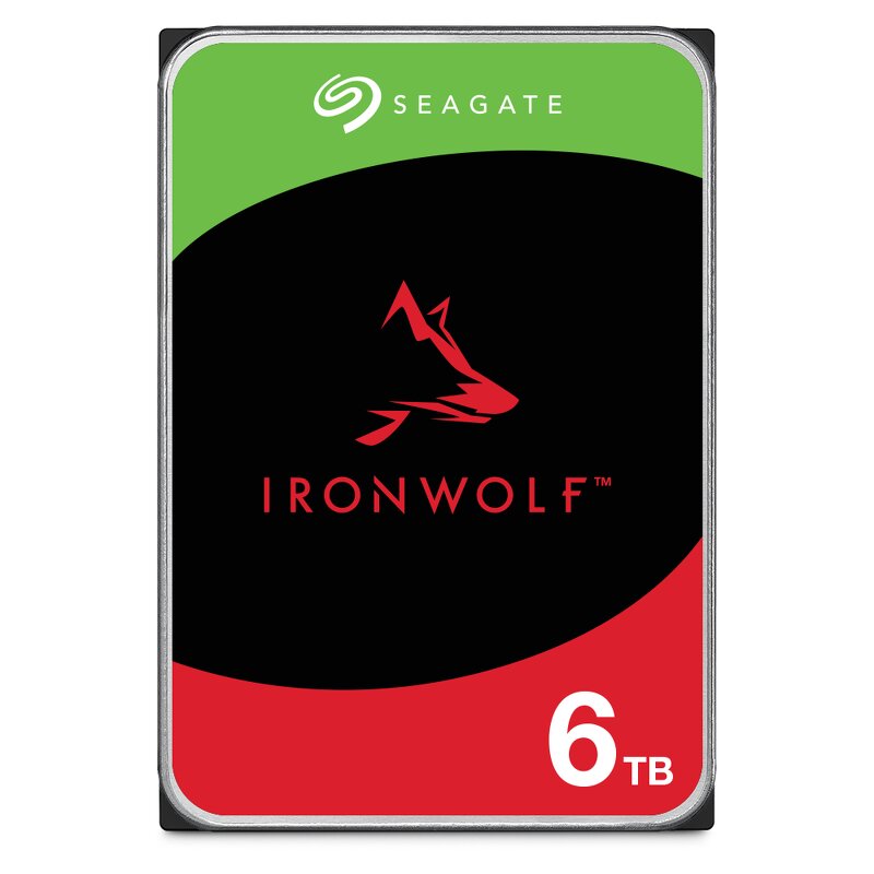 Seagate IronWolf 6TB / 256MB / 5400 RPM / ST6000VN006