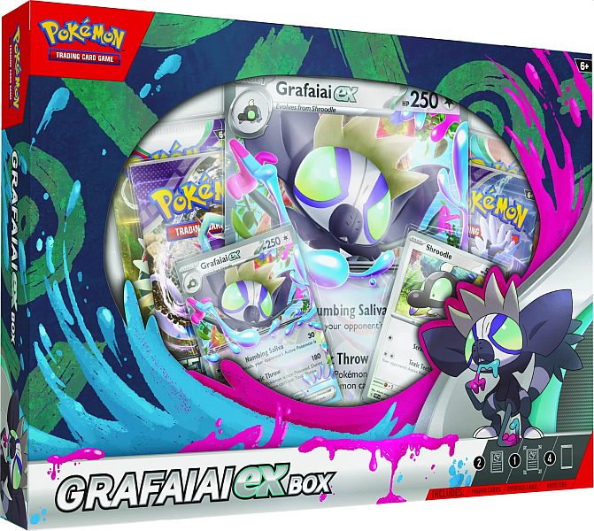 Product Image for Pokemon Grafaiai Ex Box