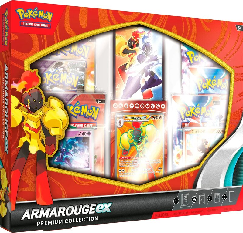 Läs mer om Pokemon Armarouge EX Premium Collection
