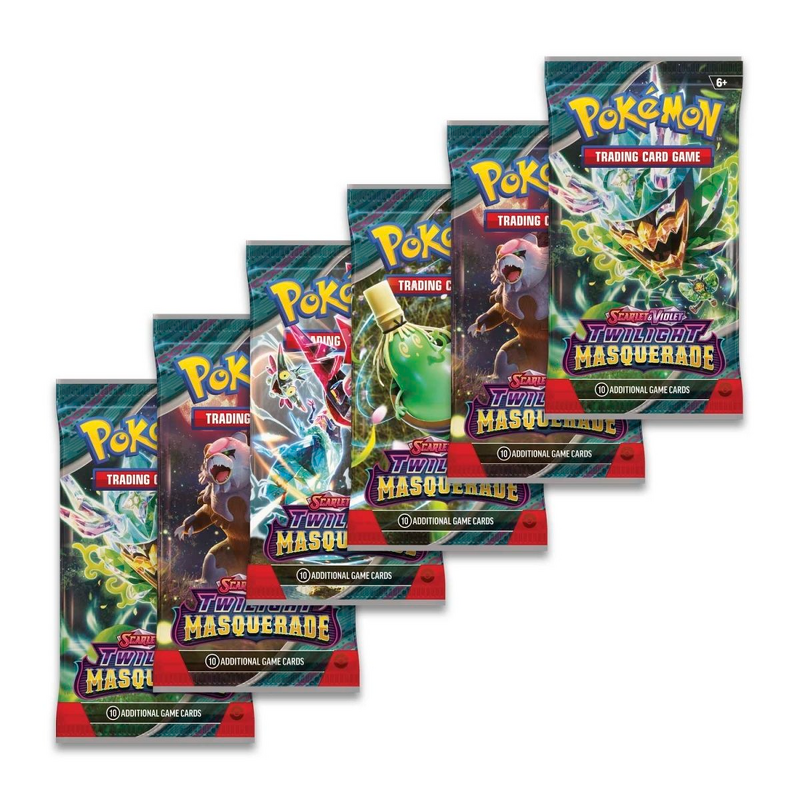Product Image for Pokemon Scarlet & Violet 6: Twilight Masquerade Booster