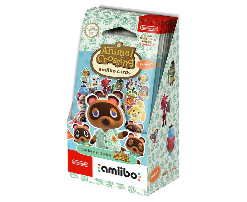 Läs mer om Amiibo Card: Animal Crossing Series 5 (25-pack)